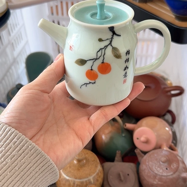 微瑕陶瓷茶具茶杯茶壶