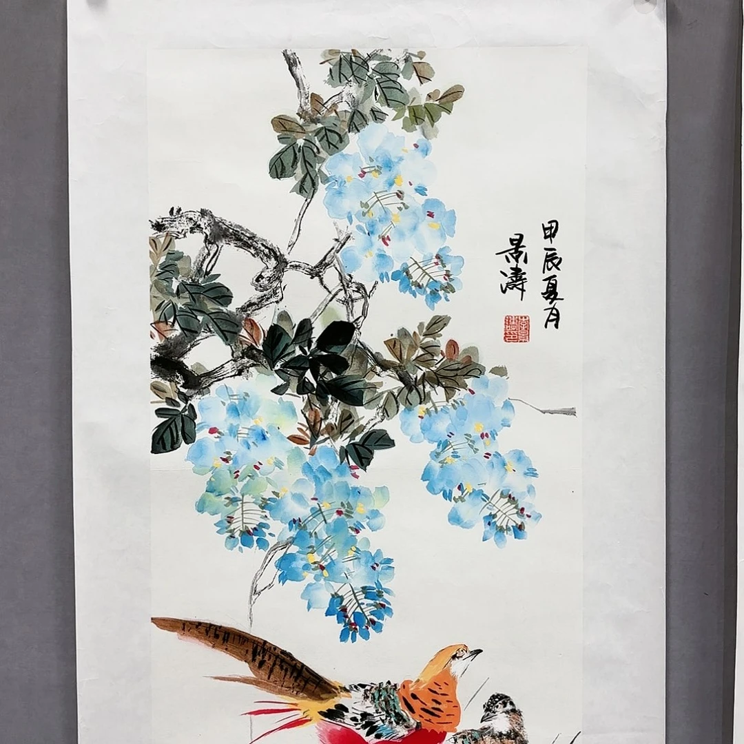 国画国画纯手绘作品请放心去藏