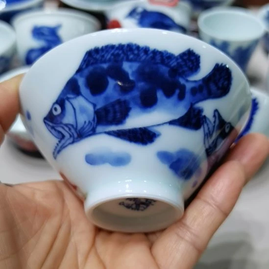 吾***悦杯张学鸿老师青花釉里红