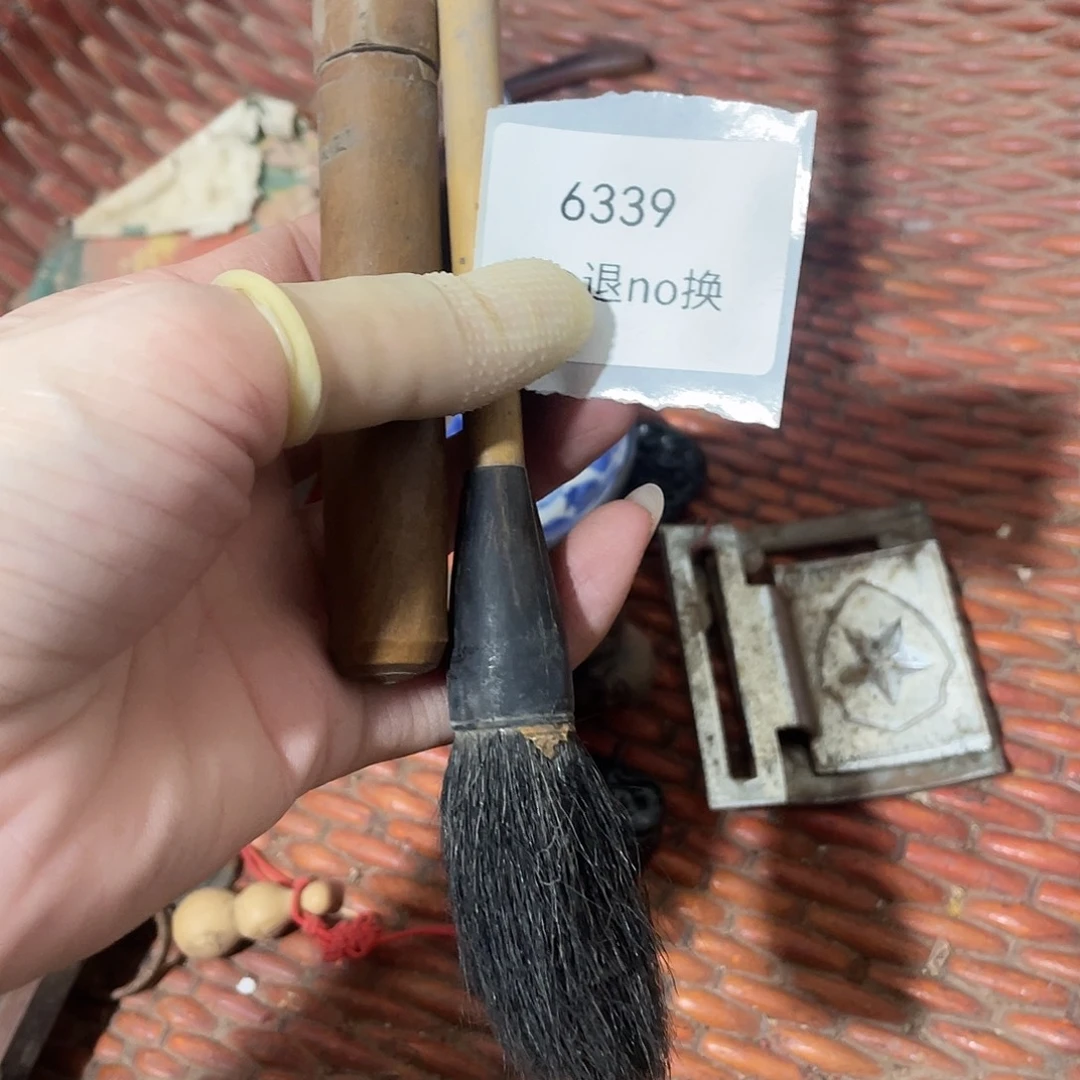 红***瓷片6339号工艺品