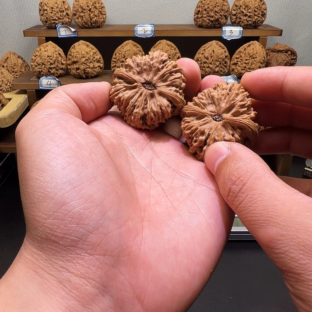 怎***挽文玩核桃吊坠新宇南将石特选41