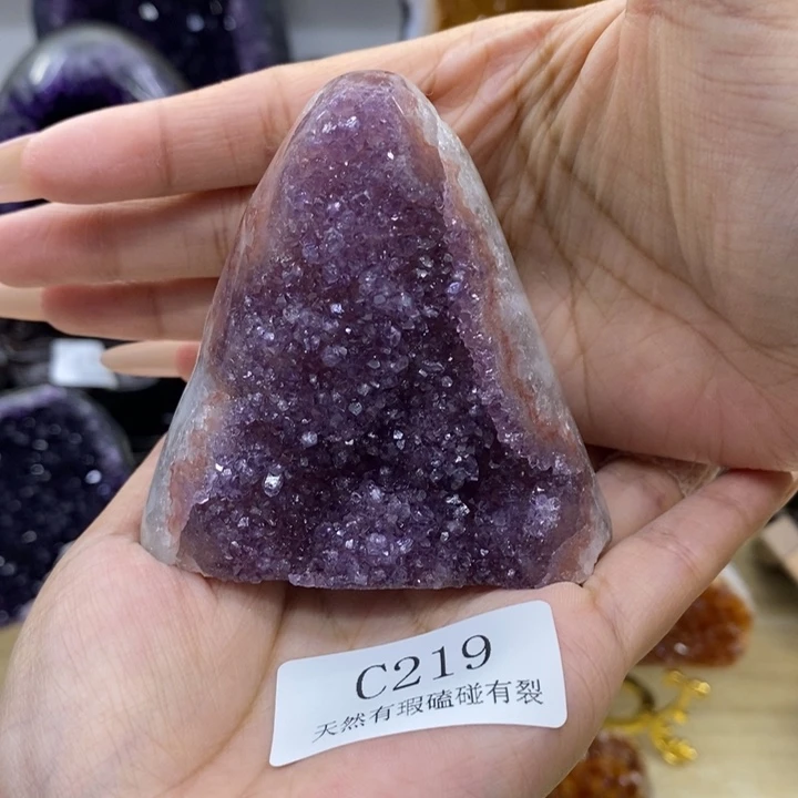 未镶嵌大型摆件（非配饰）紫晶