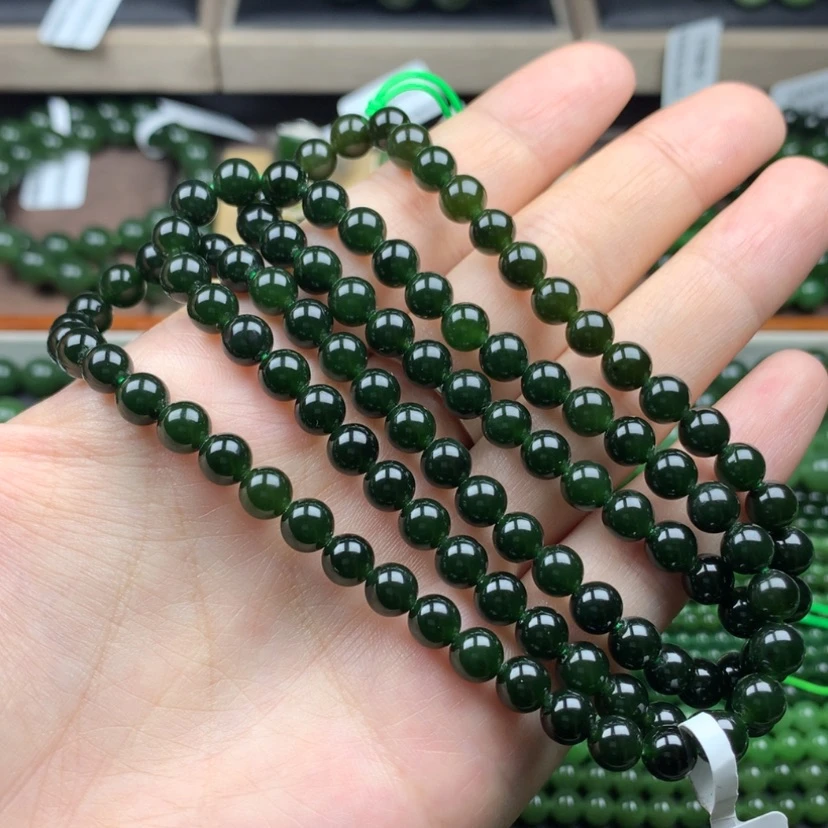 【闪购商品】和田玉（碧玉）未镶嵌颈饰6m