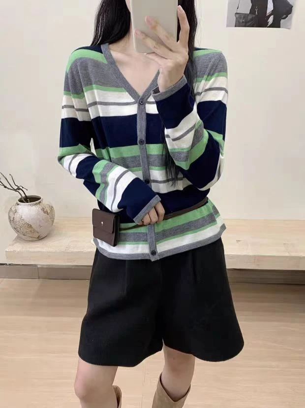 0916-06 女款休闲羊毛针织衫 QD 25859-10