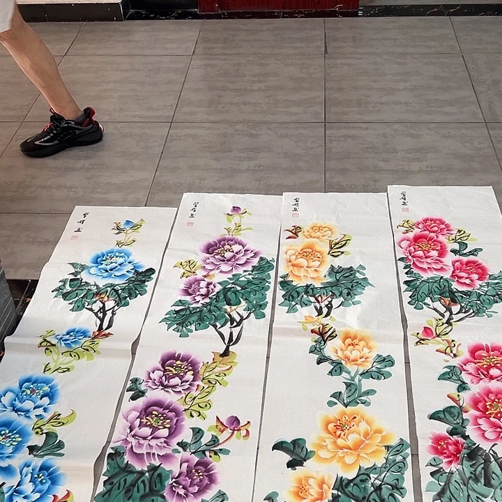 国画精品手绘国画作品