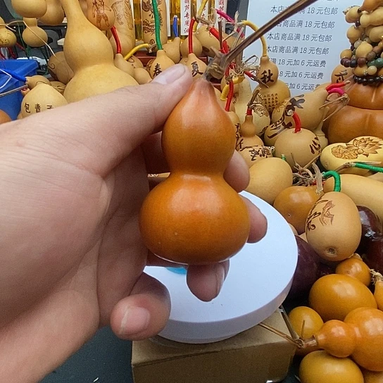 枫***时香榧木葫芦工艺品