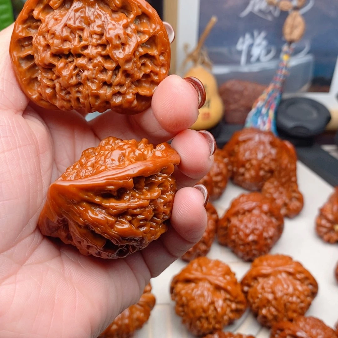 吊坠文玩核桃@****@蛇头