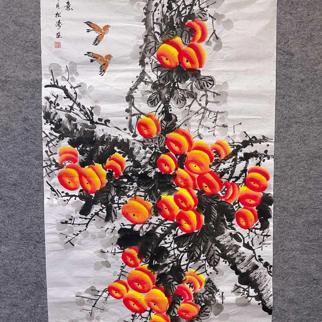 国画手绘国画作品