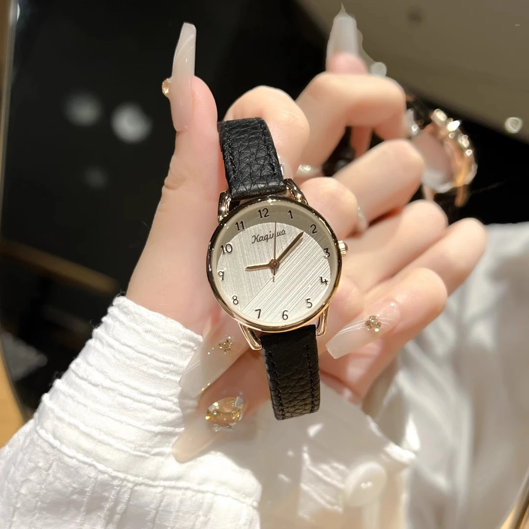 手表女款学生ins风小众清新简约时尚轻奢初高中女生小巧精致女表