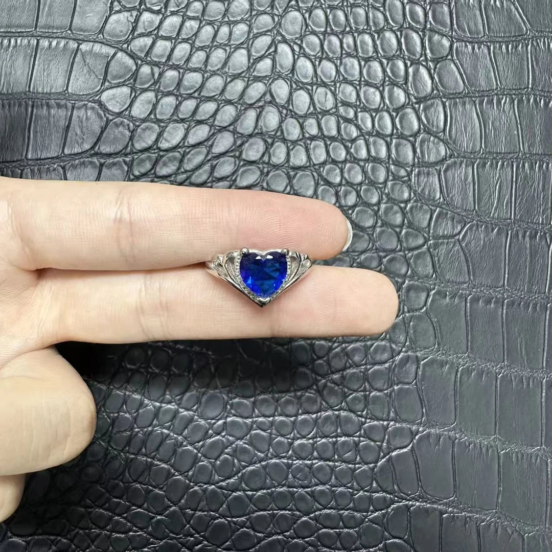 JDP1156阿鲁沙-典藏轻奢蓝宝石-精工925戒指