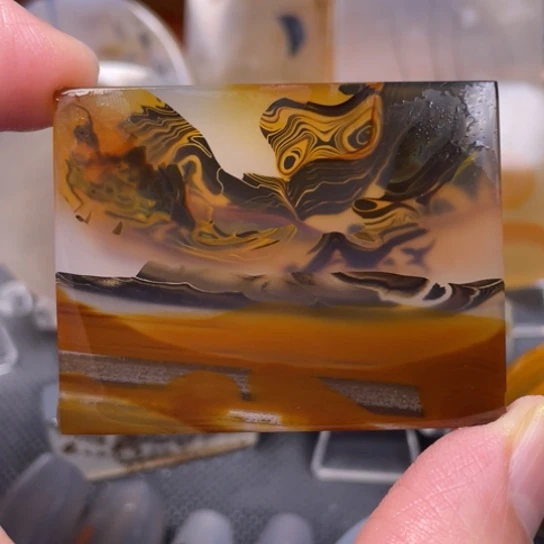 玛瑙/玉髓吊坠(不含链)未镶嵌