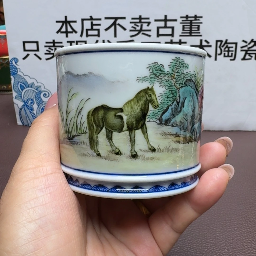 景德镇手工手绘展示