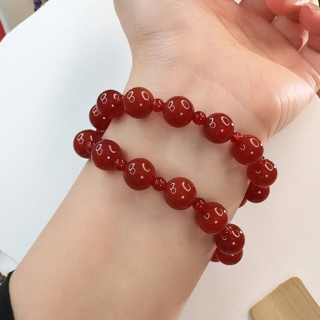 玛瑙/玉髓未镶嵌手链