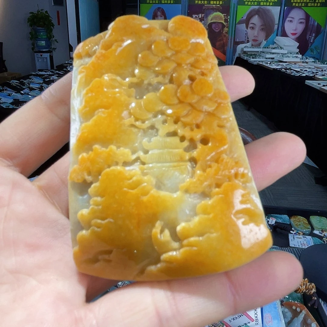 颈饰未镶嵌翡翠一