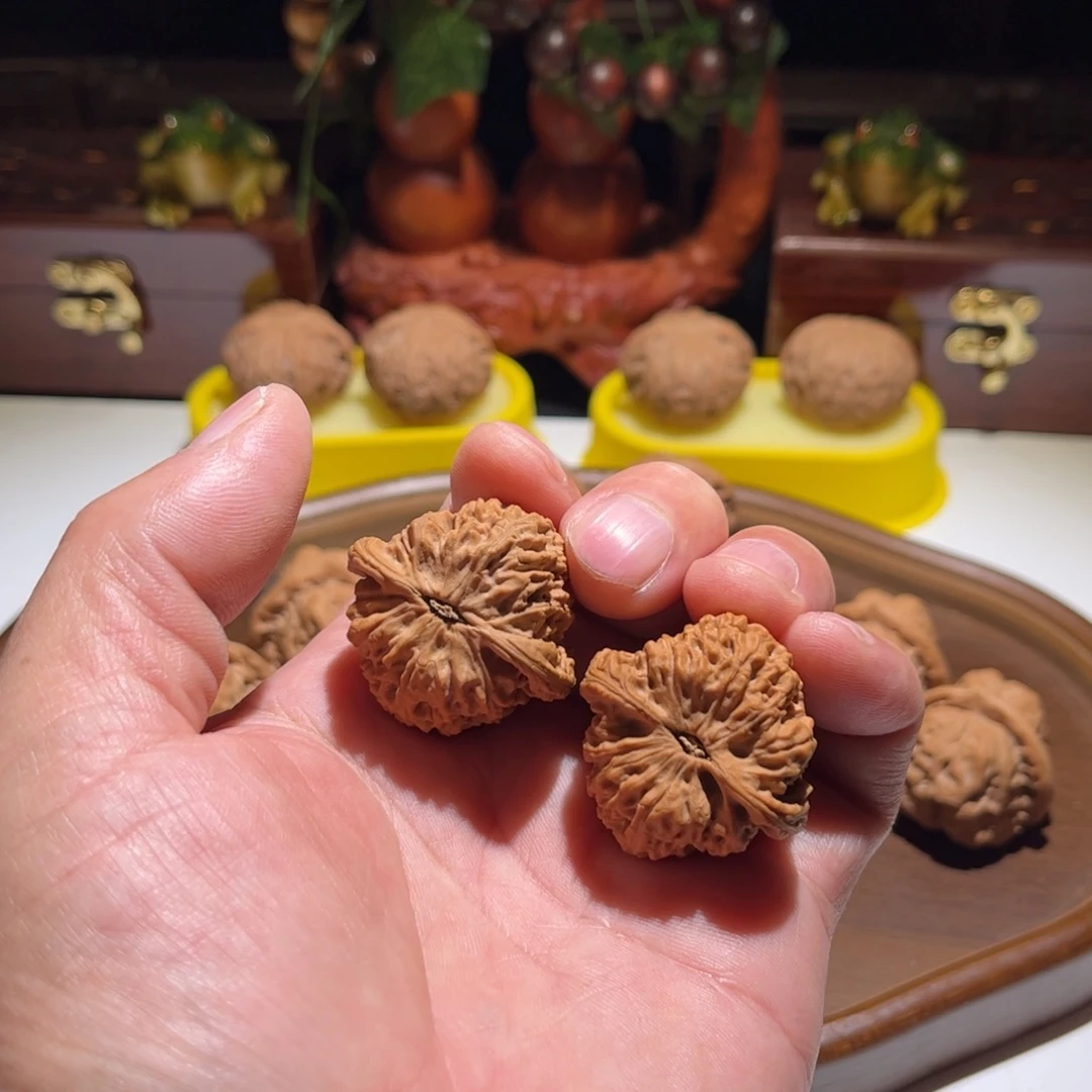 老***༽文玩核桃吊坠昌平娃直播中欢迎观看