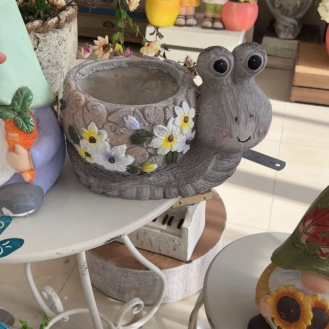 微瑕花园摆件红红火火