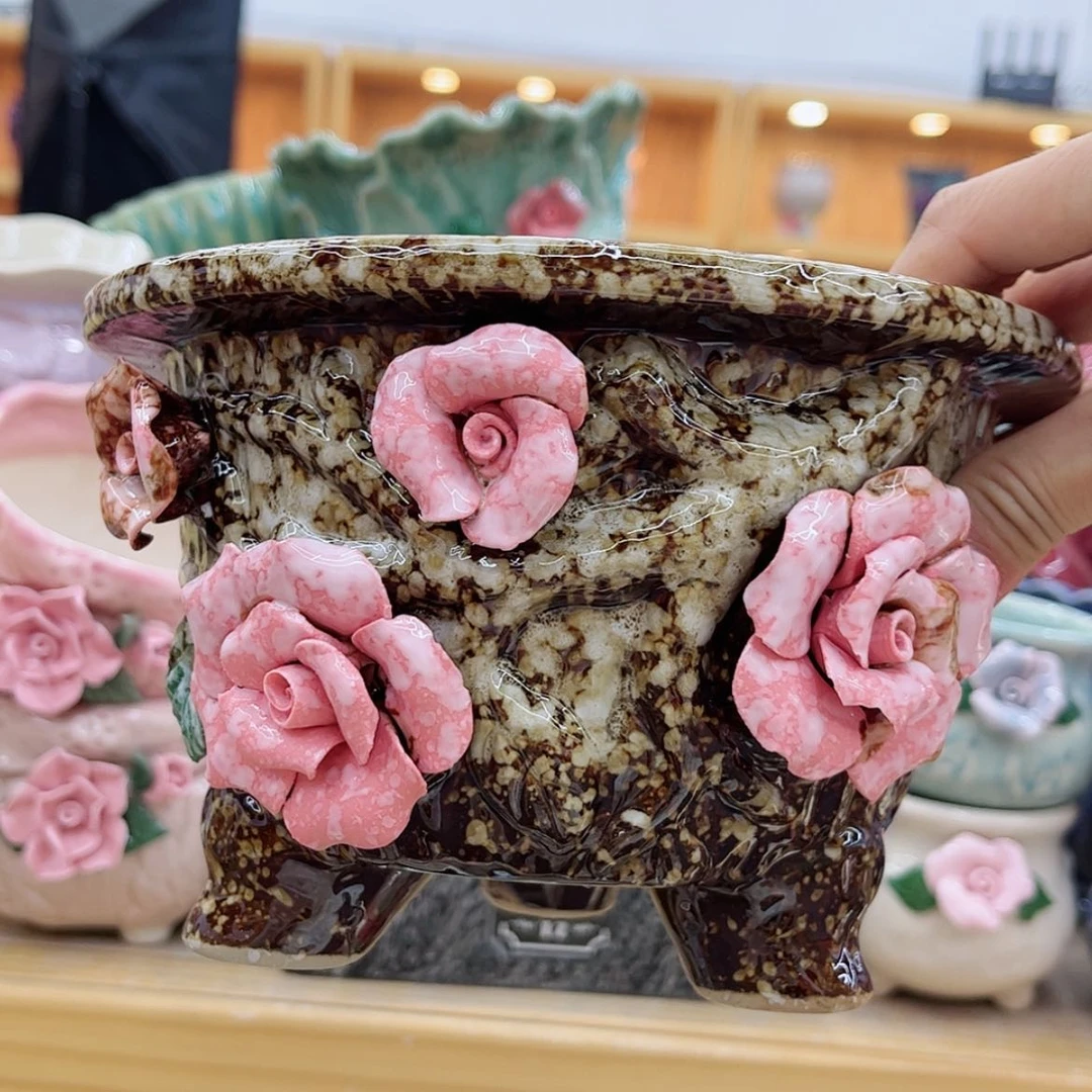 【闪购商品】陶花盆