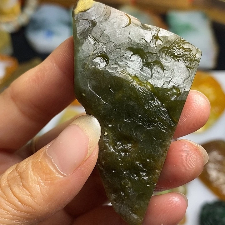 定制翡翠未镶嵌天然缅甸翡翠定制