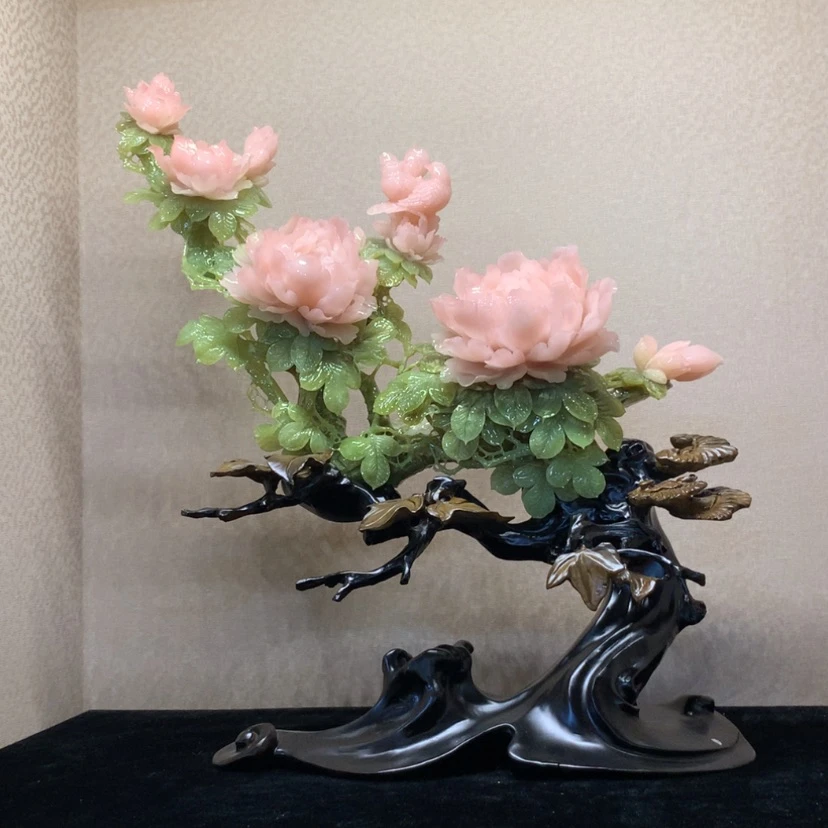 【闪购商品】蛇纹石玉未镶嵌摆件覆膜