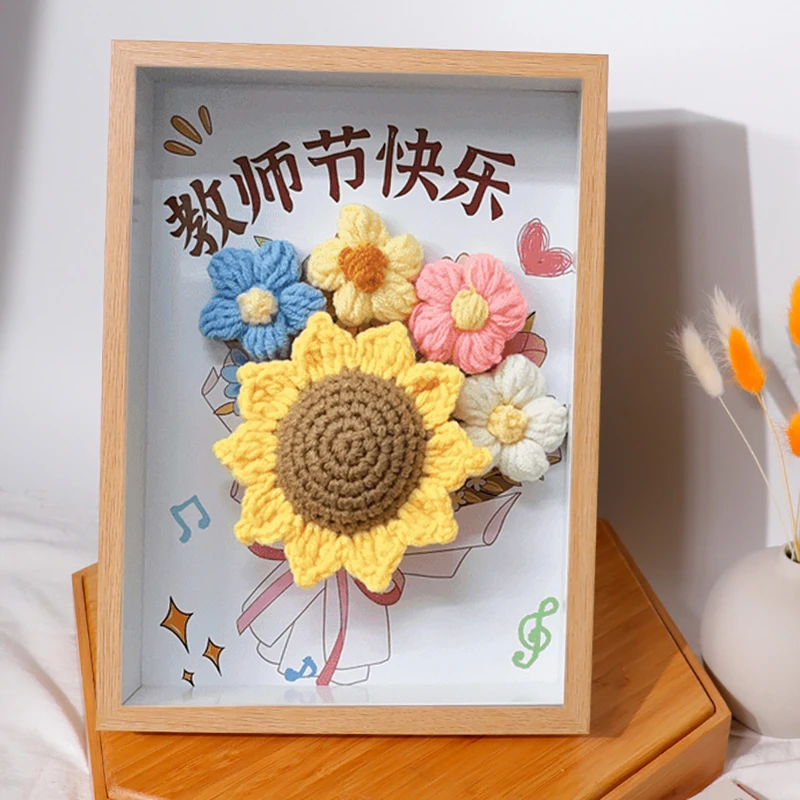 教师节礼物送老师复古相框摆台相框8寸纯实木相框办公桌书桌摆台