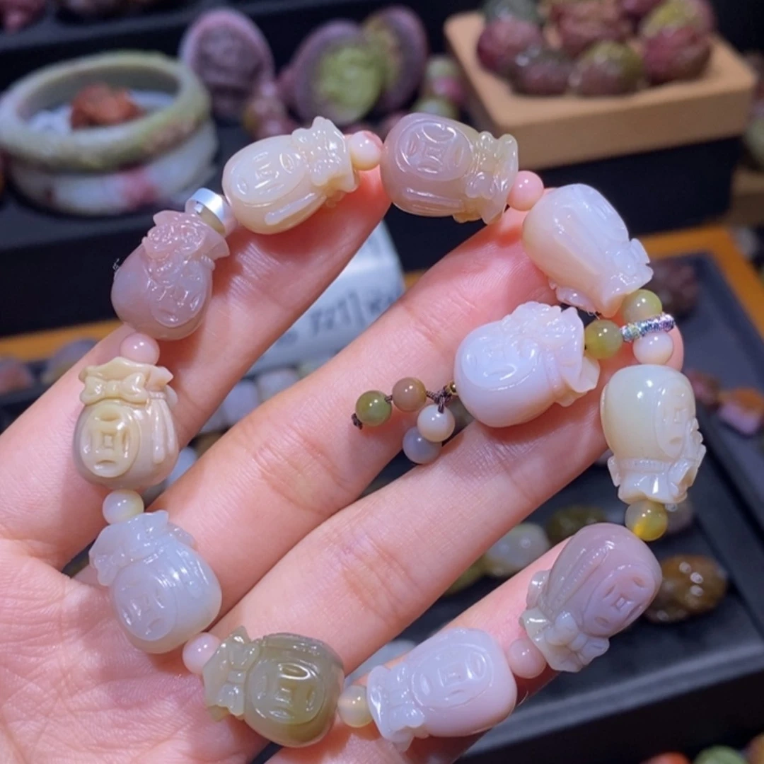 【闪购商品】未镶嵌手链玛瑙/玉髓盐源玛瑙