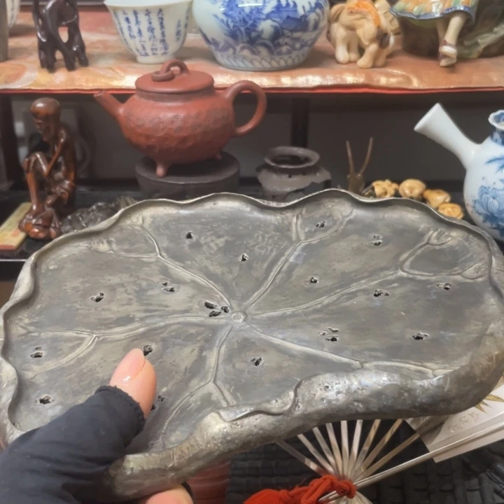 锡中古工艺品摆件