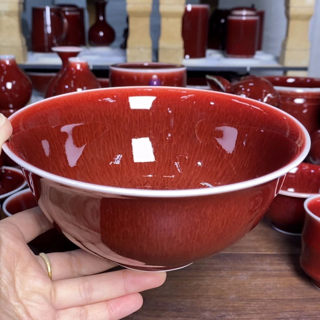 【闪购商品】景德镇名陶坊原矿郎红