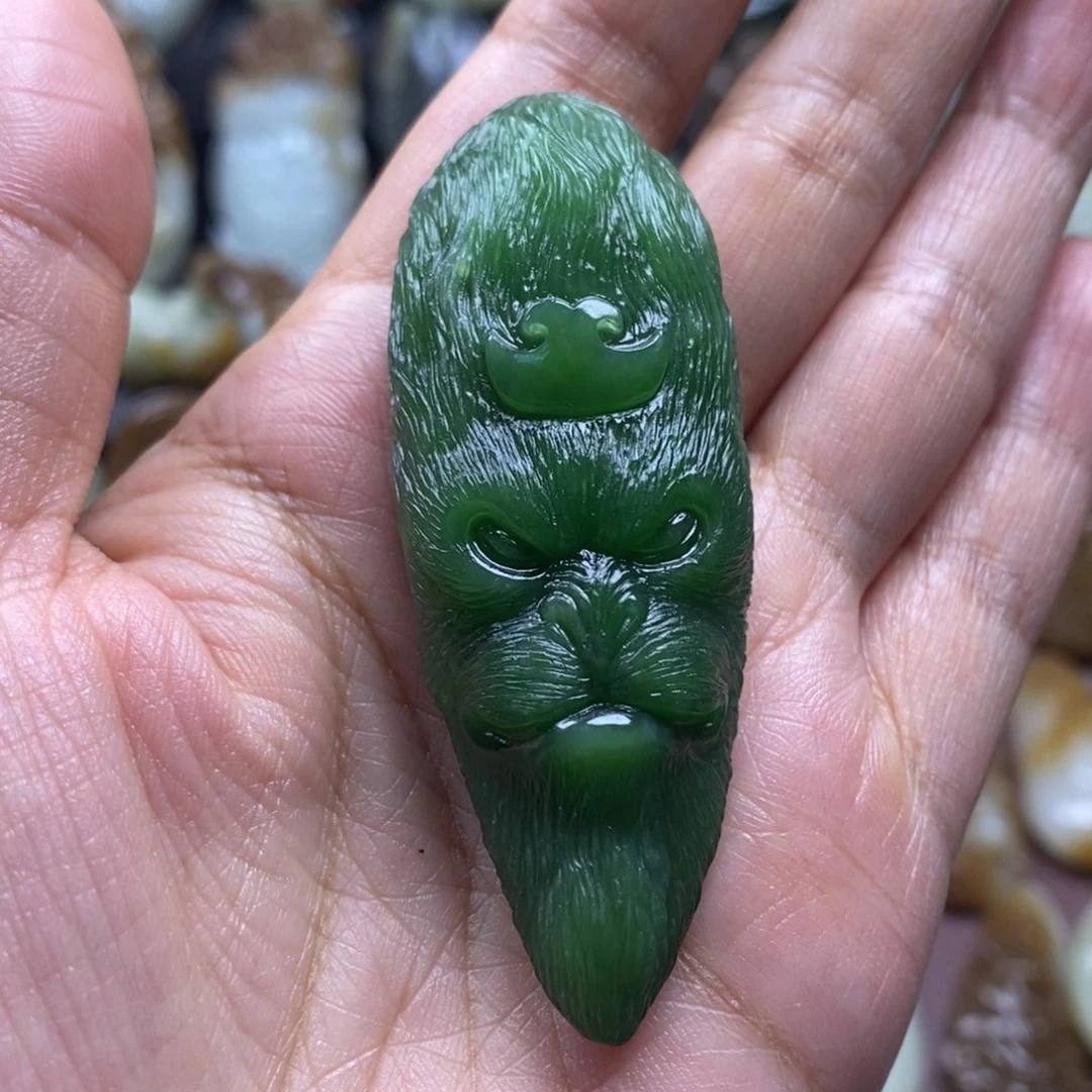 吊坠(不含链)未镶嵌和田玉（糖玉）