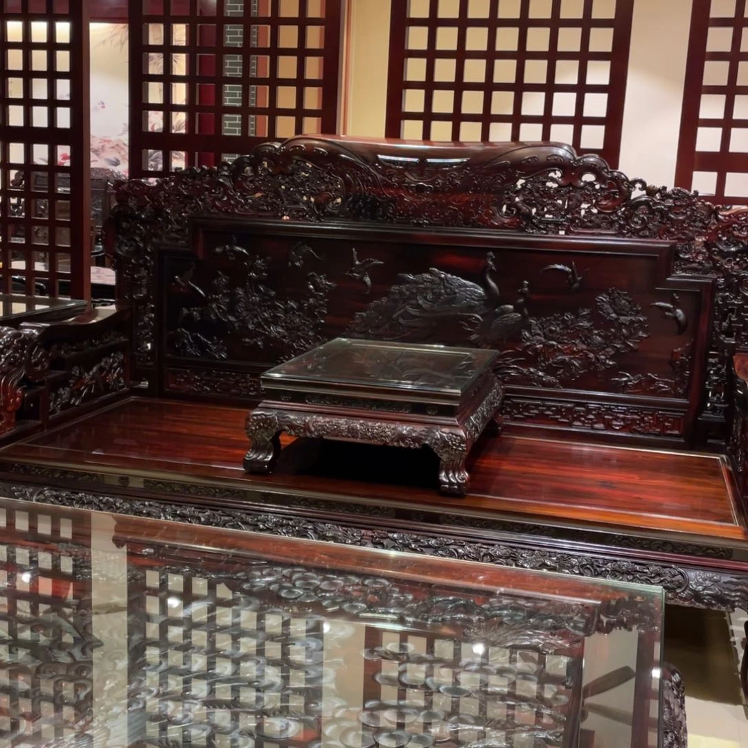 红酸枝木类成套家具