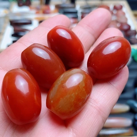 开***乐玛瑙/玉髓颈饰合金