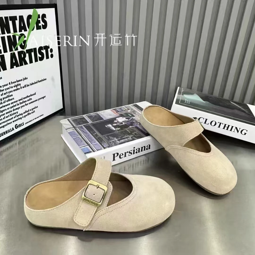 439-62318勃肯半拖牛皮