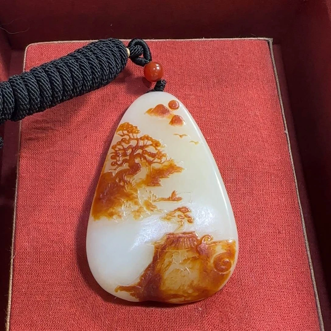 和田玉挂件未镶嵌用****3