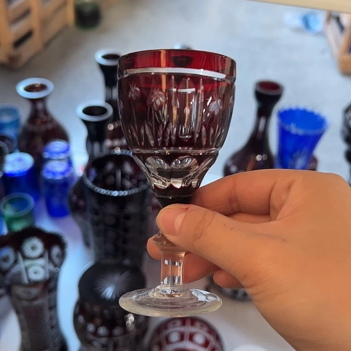 水晶玻璃手柄款微瑕一个