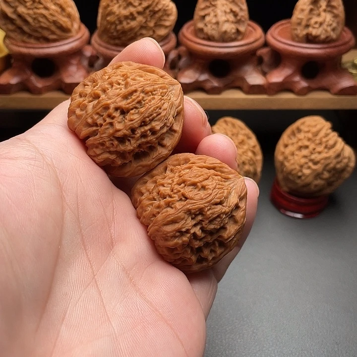 老***交文玩核桃把件南疆