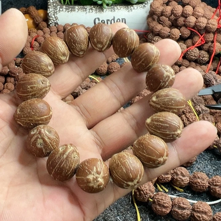 怡***️手串金刚菩提红皮紫金鼠单圈