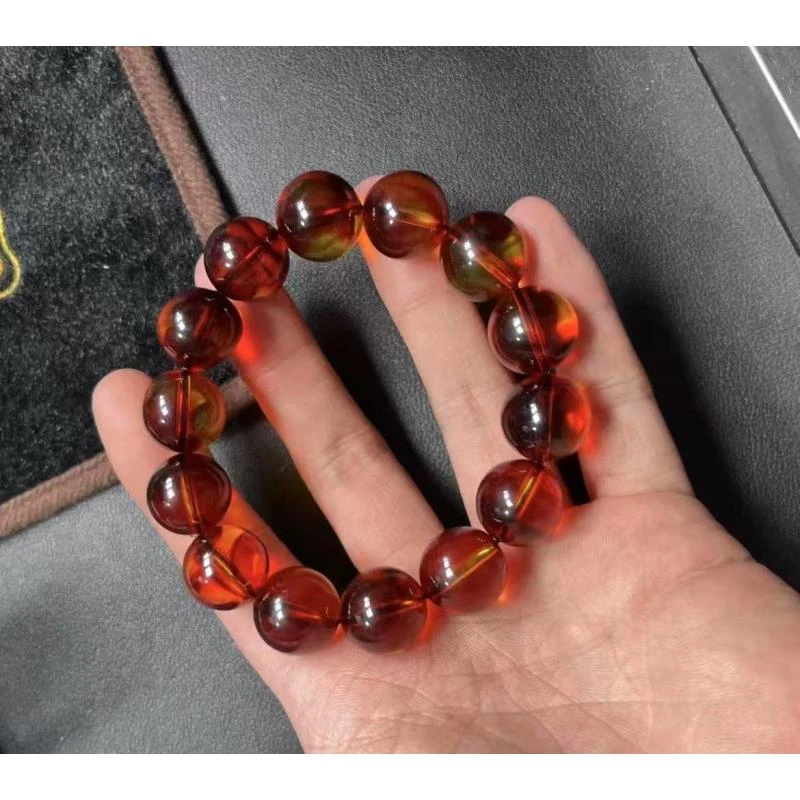 GW0091 Y血丝珀单圈手串（无礼盒）