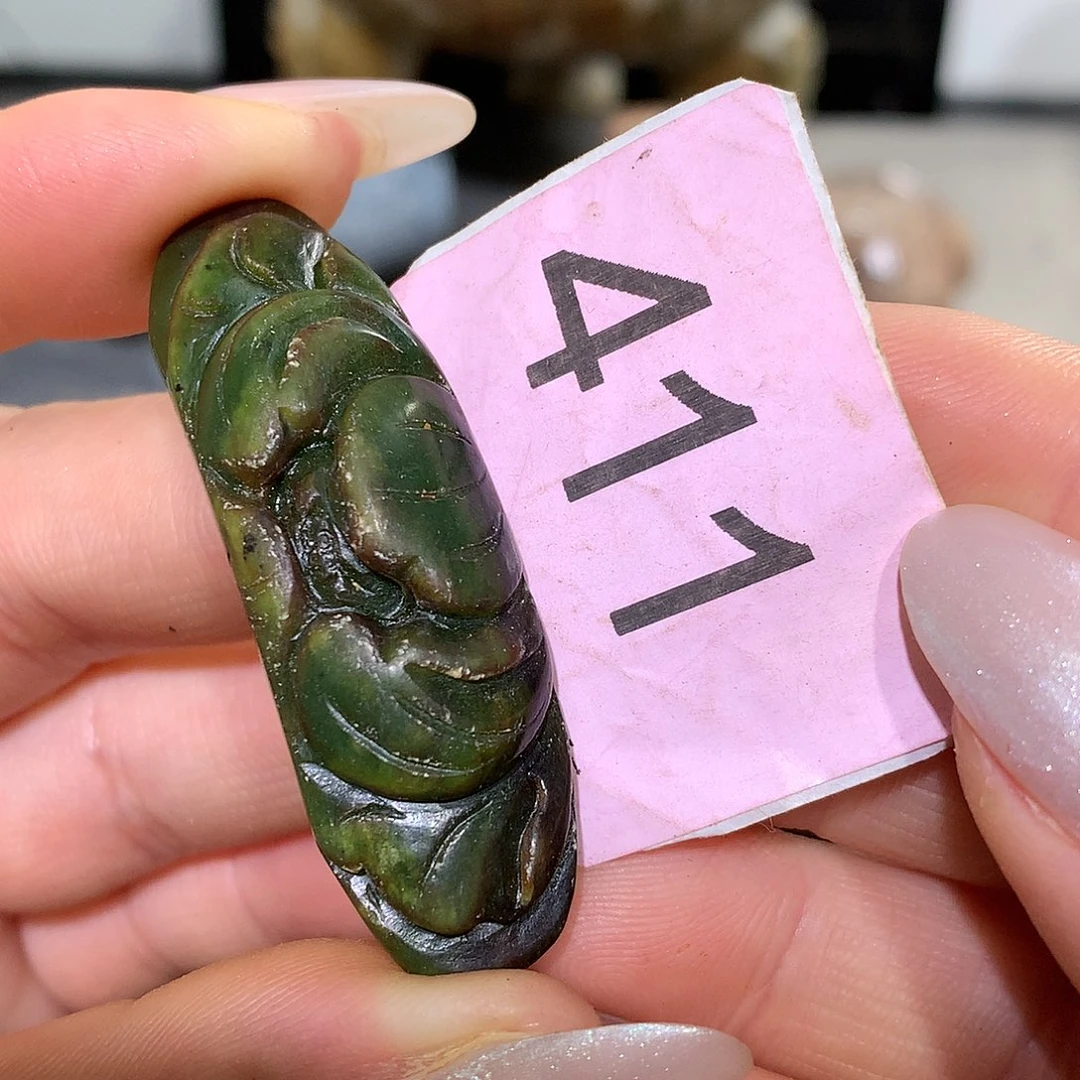 颈饰未镶嵌和田玉善****朵