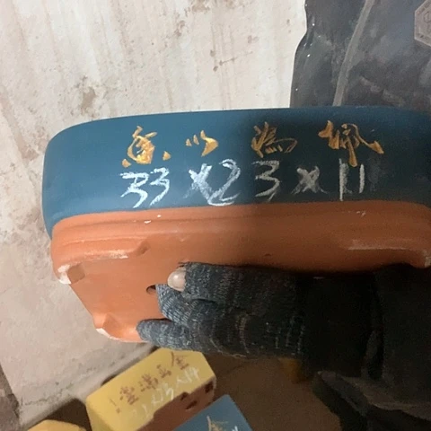 紫砂花盆手工制作