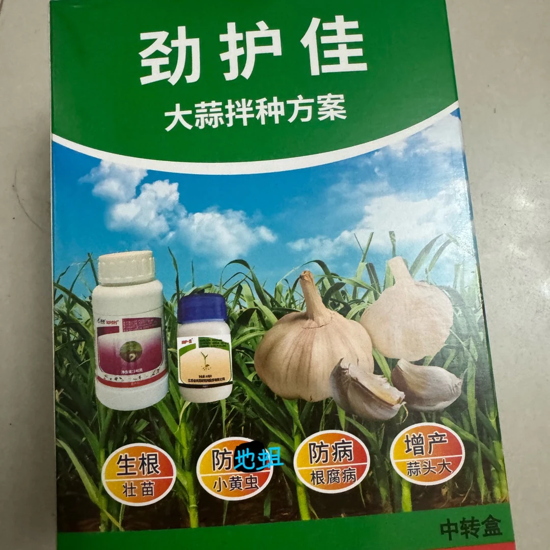 劲护佳大蒜拌种剂，防地蛆，防根腐，生根壮苗方案