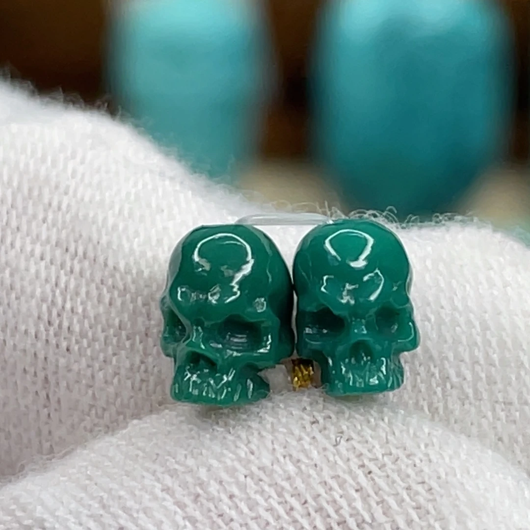 绿松石未镶嵌挂件