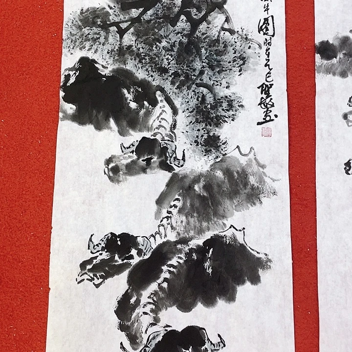 国画张圣敏先生纯手绘作品