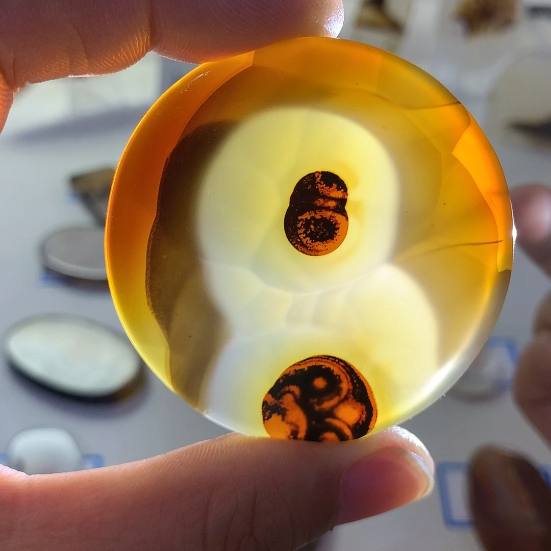 玛瑙/玉髓吊坠(不含链)未镶嵌