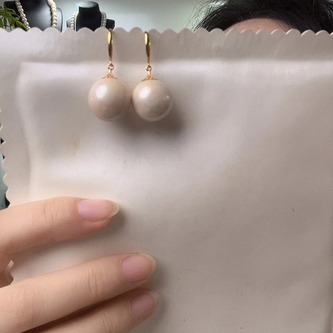 未镶嵌淡水珍珠耳饰