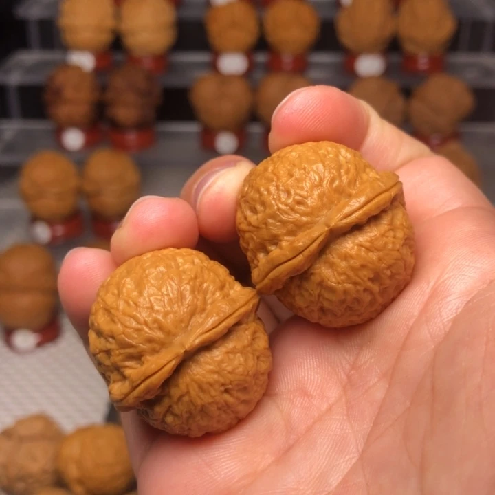 文玩核桃把件18福星小铁锤