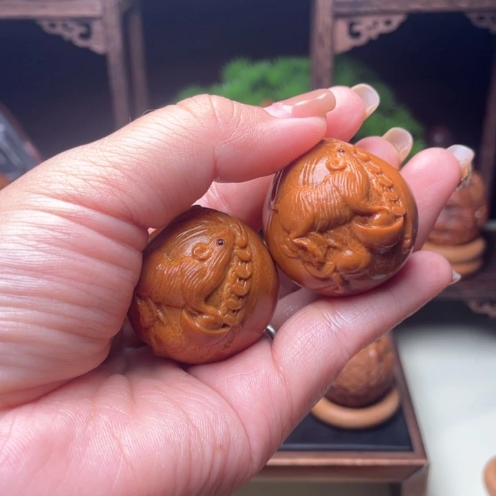 吊坠橄榄核代代鼠钱手球 3.5