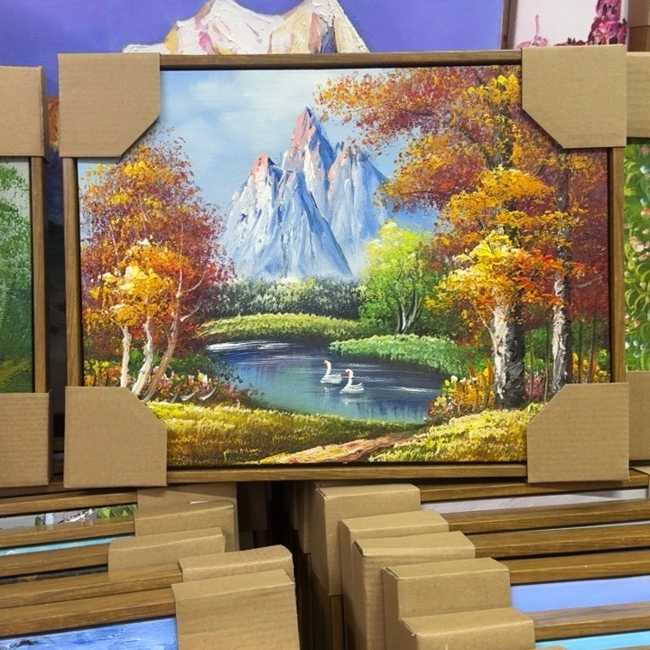 油画油画作品入选全国首