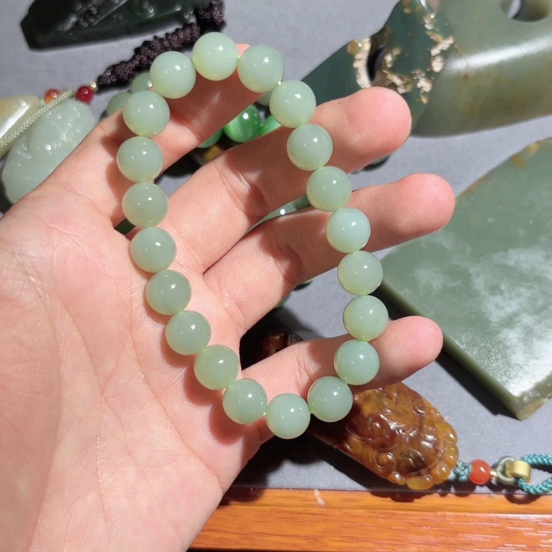 和田玉手链未镶嵌