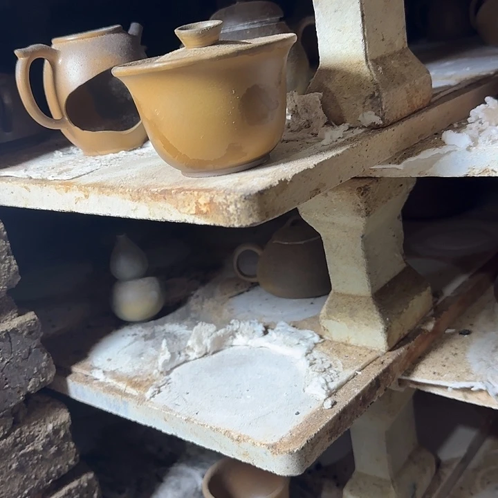 茶壶紫泥坭兴陶柴烧