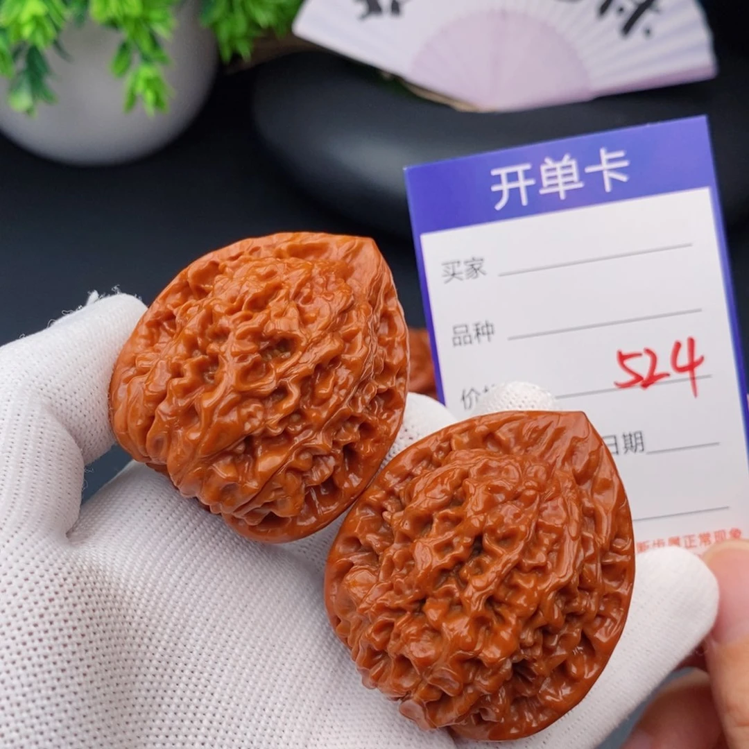 文玩核桃把件42官帽524