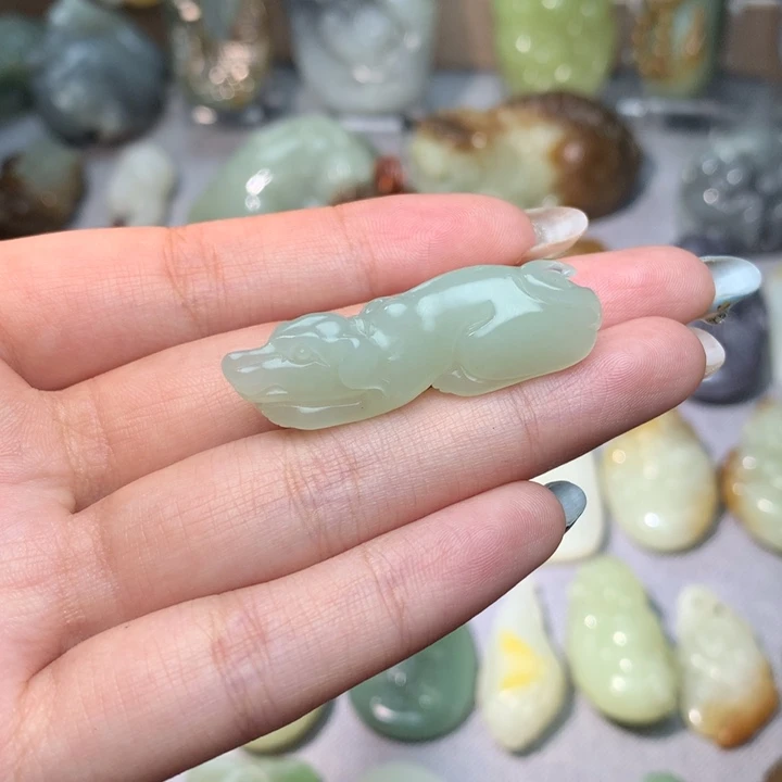 和田玉挂件未镶嵌